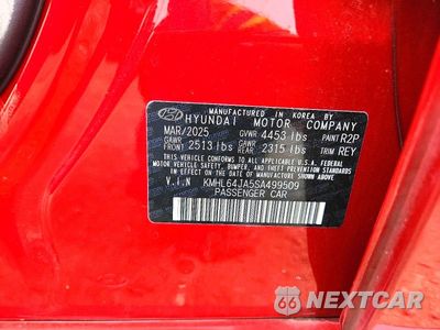Zdjęcie 12 z 12 samochodu: 2025 HYUNDAI SONATA SEL VIN:KMHL64JA5SA499509 - miniatura
