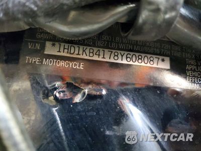 Zdjęcie 9 z 9 samochodu: 2008 HARLEY-DAVIDSON FLHX VIN:1HD1KB4178Y608087 - miniatura