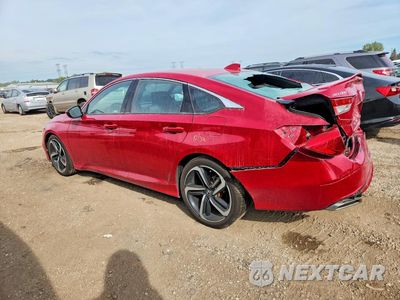 Drugie zdjęcie samochodu z przodu: 2019 HONDA ACCORD SPORT VIN:1HGCV1F33KA020960 - miniatura