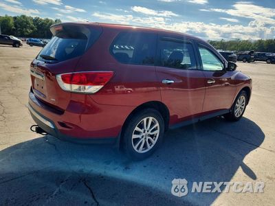 Trzecie zdjęcie samochodu z tyłu: 2015 NISSAN PATHFINDER S VIN:5N1AR2MM9FC634638 - miniatura