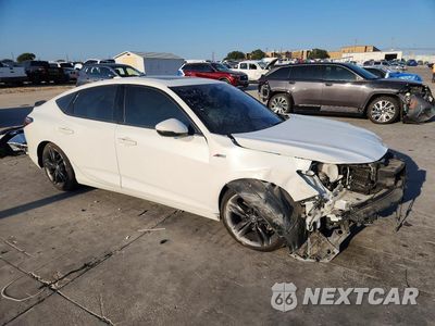 Czwarte zdjęcie samochodu z boku: 2023 ACURA INTEGRA A-SPEC TECH VIN:19UDE4H63PA020428 - miniatura