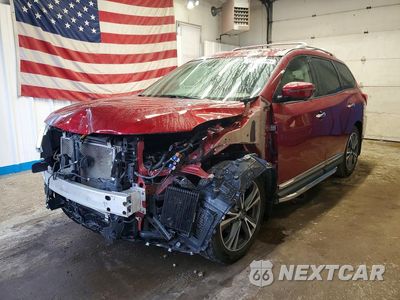 2019 NISSAN PATHFINDER S 5N1DR2MM1KC589945 - główne zdjęcie licytacji z USA - miniatura