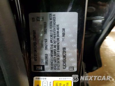 Zdjęcie 12 z 12 samochodu: 2021 CHEVROLET SPARK LS VIN:KL8CB6SA3MC729199 - miniatura