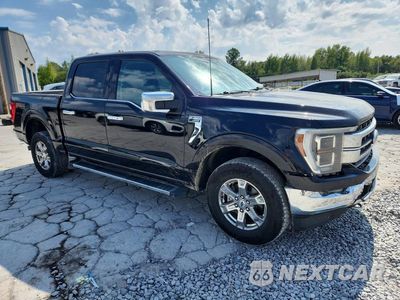 Czwarte zdjęcie samochodu z boku: 2021 FORD F150 SUPERCREW VIN:1FTFW1E88MKE51992 - miniatura
