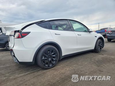 Trzecie zdjęcie samochodu z tyłu: 2022 TESLA MODEL Y VIN:7SAYGDEE7NA010804 - miniatura