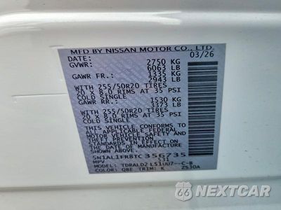 Zdjęcie 13 z 13 samochodu: 2026 INFINITI QX60 LUXE VIN:5N1AL1FR8TC356735 - miniatura