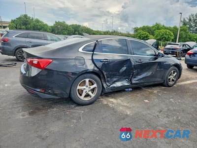 Trzecie zdjęcie samochodu z tyłu: 2017 CHEVROLET MALIBU LS VIN:1G1ZB5ST9HF242406 - miniatura