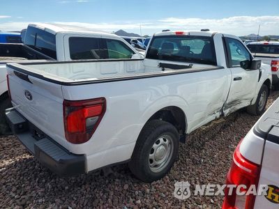 Trzecie zdjęcie samochodu z tyłu: 2024 FORD F150 XL VIN:1FTMF1KP3RKE47665 - miniatura