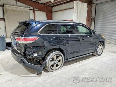 Trzecie zdjęcie samochodu z tyłu: 2015 TOYOTA HIGHLANDER LIMITED VIN:5TDDKRFH9FS130569 - miniatura