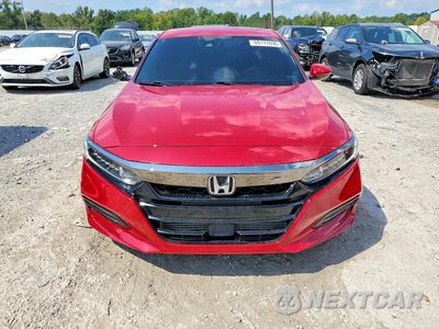 Piąte zdjęcie samochodu w środku: 2018 HONDA ACCORD SPORT VIN:1HGCV1F37JA135558 - miniatura