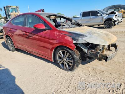 Czwarte zdjęcie samochodu z boku: 2018 HYUNDAI ELANTRA SEL VIN:5NPD84LF1JH247629 - miniatura
