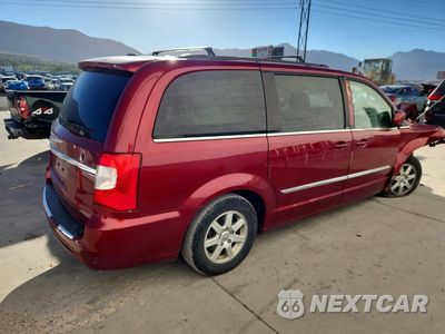 Trzecie zdjęcie samochodu z tyłu: 2013 CHRYSLER TOWN & COUNTRY TOURING VIN:2C4RC1BGXDR518689 - miniatura