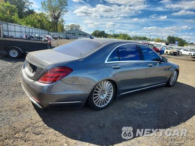 Trzecie zdjęcie samochodu z tyłu: 2019 MERCEDES-BENZ S 560 4MATIC VIN:WDDUG8GB2KA428724 - miniatura