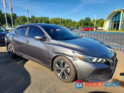 Czwarte zdjęcie samochodu z boku: 2020 NISSAN SENTRA SV VIN:3N1AB8CV9LY284973 - miniatura
