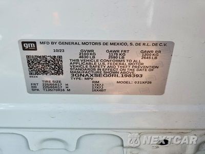 Zdjęcie 14 z 14 samochodu: 2024 CHEVROLET EQUINOX LS VIN:3GNAXSEG0RL198393 - miniatura