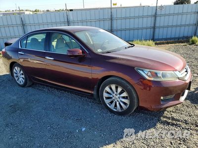 Czwarte zdjęcie samochodu z boku: 2013 HONDA ACCORD EX VIN:1HGCR2F74DA041185 - miniatura