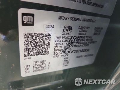 Zdjęcie 12 z 12 samochodu: 2025 CHEVROLET SILVERADO K1500 LT VIN:1GCPKDEK0SZ182856 - miniatura