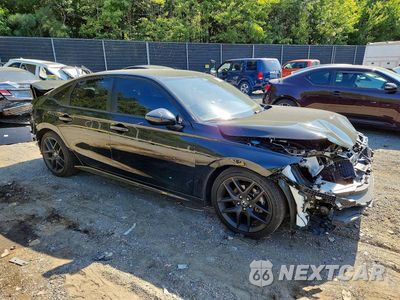 Czwarte zdjęcie samochodu z boku: 2023 HONDA CIVIC SPORT VIN:2HGFE2F53PH550715 - miniatura