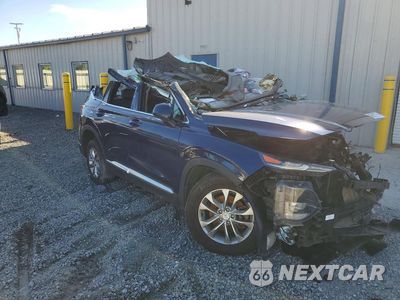 Czwarte zdjęcie samochodu z boku: 2019 HYUNDAI SANTA FE SE VIN:5NMS2CAD2KH115157 - miniatura