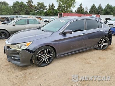 2016 HONDA ACCORD SPORT 1HGCR2F56GA042910 - główne zdjęcie licytacji z USA - miniatura