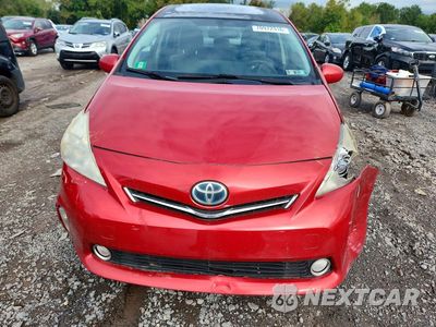 Piąte zdjęcie samochodu w środku: 2012 TOYOTA PRIUS V FIVE VIN:JTDZN3EU7C3088618 - miniatura