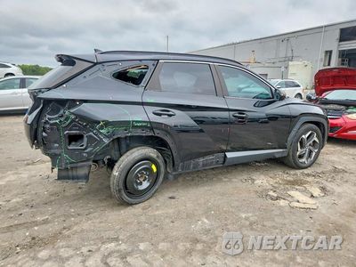 Trzecie zdjęcie samochodu z tyłu: 2022 HYUNDAI TUCSON SEL VIN:5NMJF3AE8NH004738 - miniatura