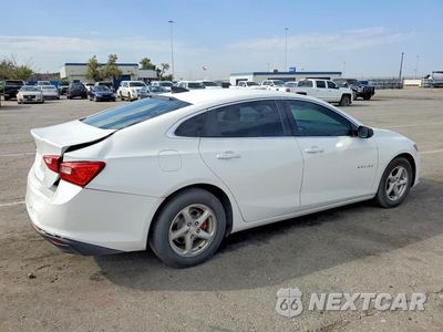 Trzecie zdjęcie samochodu z tyłu: 2017 CHEVROLET MALIBU LS VIN:1G1ZB5ST6HF240032 - miniatura