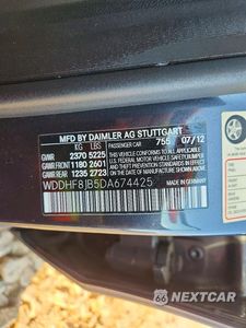Zdjęcie 12 z 12 samochodu: 2013 MERCEDES-BENZ E 350 4MATIC VIN:WDDHF8JB5DA674425 - miniatura