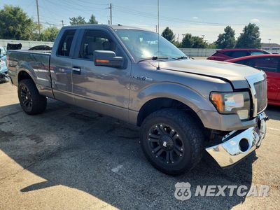 Czwarte zdjęcie samochodu z boku: 2012 FORD F150 SUPER CAB VIN:1FTFX1EF8CFB13284 - miniatura