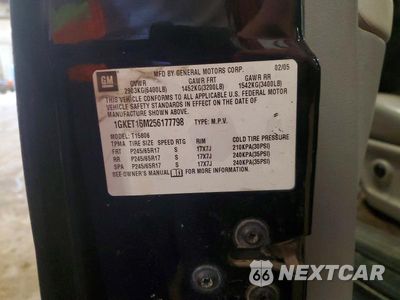 Zdjęcie 13 z 13 samochodu: 2005 GMC ENVOY XL VIN:1GKET16M256177798 - miniatura