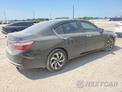 Trzecie zdjęcie samochodu z tyłu: 2016 HONDA ACCORD EX VIN:1HGCR2F70GA029443 - miniatura