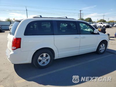 Trzecie zdjęcie samochodu z tyłu: 2012 DODGE GRAND CARAVAN SXT VIN:2C4RDGCG8CR236824 - miniatura