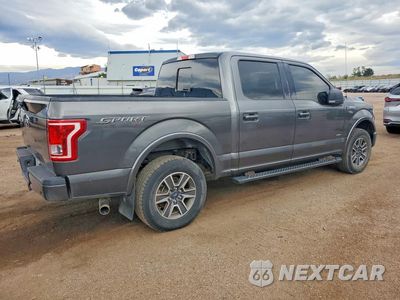 Trzecie zdjęcie samochodu z tyłu: 2017 FORD F150 SUPERCREW VIN:1FTEW1EG5HKE51022 - miniatura