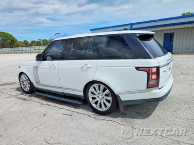 Drugie zdjęcie samochodu z przodu: 2016 LAND ROVER RANGE ROVER SUPERCHARGED VIN:SALGS2EFXGA263515 - miniatura