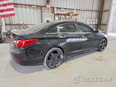 Trzecie zdjęcie samochodu z tyłu: 2014 HYUNDAI SONATA LIMITED VIN:5NPEC4AC2EH885843 - miniatura