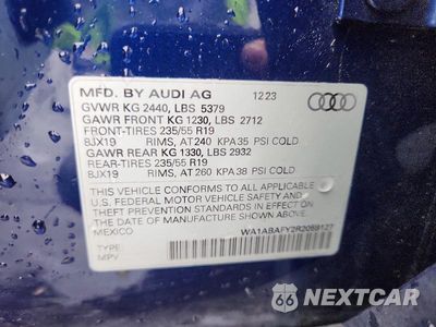 Zdjęcie 14 z 14 samochodu: 2024 AUDI Q5 PREMIUM 40 VIN:WA1ABAFY2R2059127 - miniatura