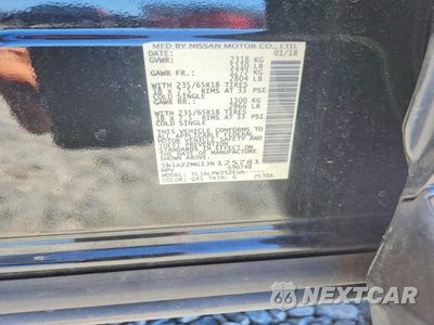 Zdjęcie 13 z 13 samochodu: 2018 NISSAN MURANO S VIN:5N1AZ2MG1JN125781 - miniatura