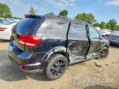 Trzecie zdjęcie samochodu z tyłu: 2015 DODG JOURNEY SX VIN:3C4PDCBG8FT615034 - miniatura