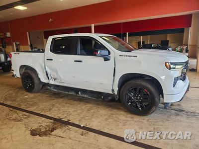 Czwarte zdjęcie samochodu z boku: 2025 CHEVROLET SILVERADO K1500 RST VIN:1GCUKEED9SZ228646 - miniatura