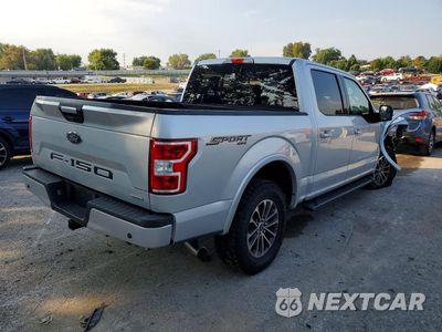 Trzecie zdjęcie samochodu z tyłu: 2018 FORD F150 SUPERCREW VIN:1FTEW1EG6JKE92782 - miniatura