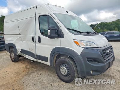 Czwarte zdjęcie samochodu z boku: 2024 RAM PROMASTER 2500 DELIVERY VAN VIN:3C6LRVCG7RE125243 - miniatura