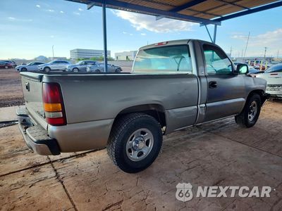 Trzecie zdjęcie samochodu z tyłu: 2002 CHEVROLET SILVERADO C1500 VIN:1GCEC14T82Z182908 - miniatura