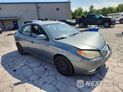Czwarte zdjęcie samochodu z boku: 2010 HYUNDAI ELANTRA GLS VIN:KMHDU4AD0AU927889 - miniatura