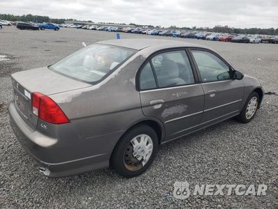 Trzecie zdjęcie samochodu z tyłu: 2005 HONDA CIVIC LX VIN:2HGES165X5H561254 - miniatura
