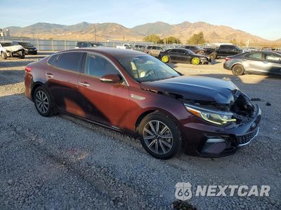 Czwarte zdjęcie samochodu z boku: 2019 KIA OPTIMA EX VIN:5XXGU4L12KG334076 - miniatura