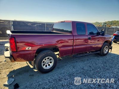 Trzecie zdjęcie samochodu z tyłu: 2004 CHEVROLET SILVERADO K1500 VIN:1GCEK19T24E206092 - miniatura
