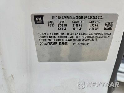 Zdjęcie 12 z 12 samochodu: 2014 CHEVROLET IMPALA LIMITED LTZ VIN:2G1WC5E36E1108693 - miniatura