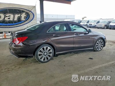 Trzecie zdjęcie samochodu z tyłu: 2017 MERCEDES-BENZ CLA 250 VIN:WDDSJ4EB9HN450998 - miniatura