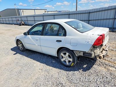 Drugie zdjęcie samochodu z przodu: 2003 HONDA CIVIC LX VIN:2HGES16593H592296 - miniatura