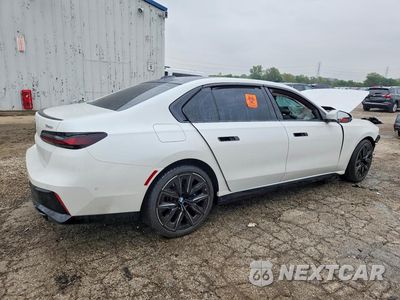 Trzecie zdjęcie samochodu z tyłu: 2023 BMW 760 XI VIN:WBA33EJ07PCL98684 - miniatura